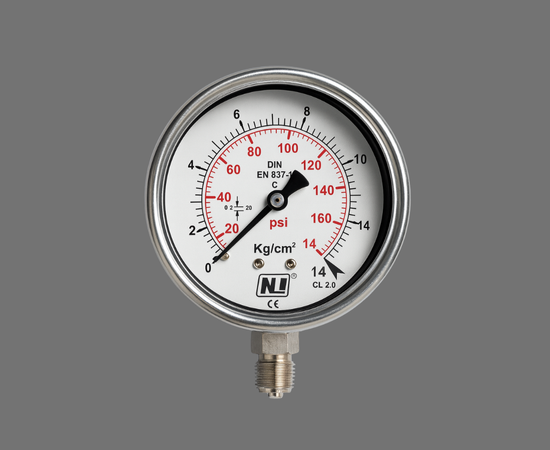 SS Commercial Weatherproof Pressure GaugeProducts Supplier in India