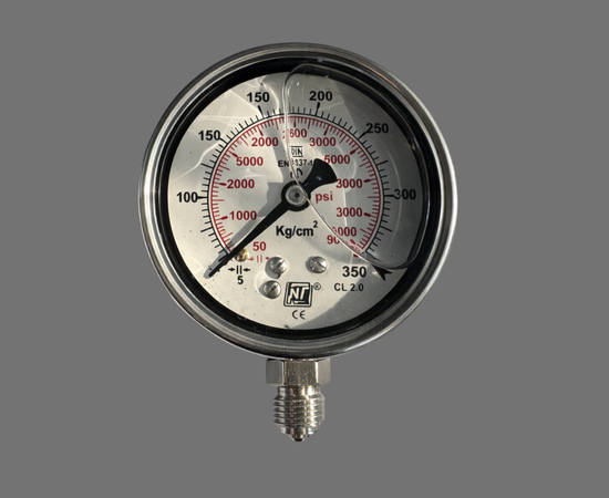 Stainless Steel High Pressure Gauge Exporter in India